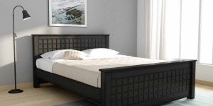 Solid Block Style Elements King Size Bed
