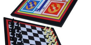 Cardboard Chess & Ludo Board Game