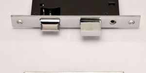 Mortise Lock Body with Matching Strike Plate