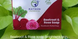 Beetroot and Rose Soap