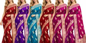 af-rts-006 a to g colours zari saree