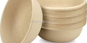 Sugarcane Bagasse Round Bowls
