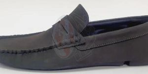 AT-D-44 Tremendous Mens Black Leather Loafer