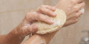 Dgm Oval Loofah Pad The Radiant Skin Refiner