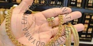 Gold Plated Necklace Set