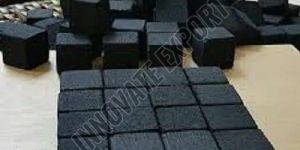 Square Coconut Shell Charcoal Briquettes Cube