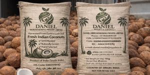 Semi Husked Coconuts