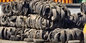 Waste Tyre Scrap Bales