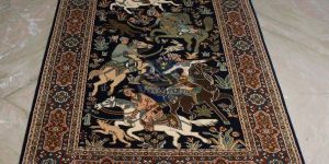 Silk Oriental Pattern Rug