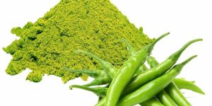 Dehydrated Green Chilli Powder