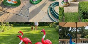 Outdoor Decorative Bird Sculpture