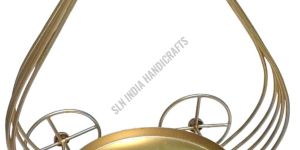 Handcrafted Metal Decorative Hamper Basket