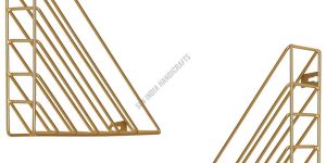 Metal Decorative Book Organizer