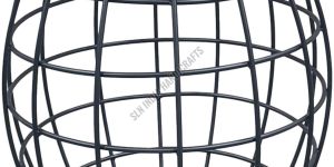 Metallic Pot Shape Side Table