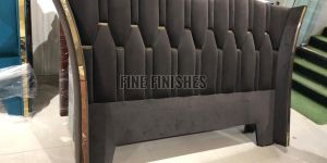 Modern Full Cover Upholstered Bed Panel