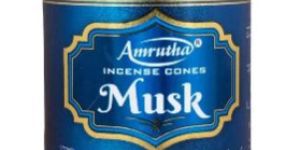 Amrutha Musk Incense Cones