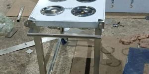 Stainless Steel Masala Trolley