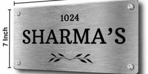 Stainless Steel Name Plate