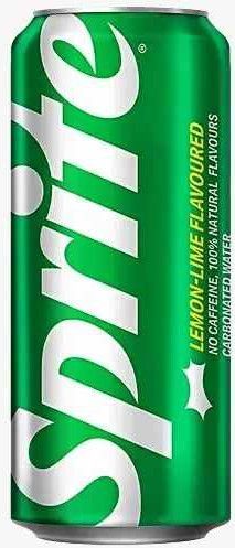 300ml Sprite Carbonated Cold Drink Can