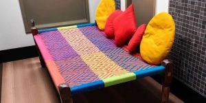 Single Bed Wooden Charpai