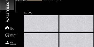 Soft Grey Hard Matt Ceramic Wall Tiles