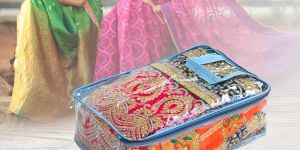 PVC Saree Storage Bag