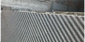 Diagonal Texture Parking Granite Slab