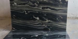 Indo Black Marble Slab