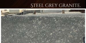 Steel Grey Granite Slab