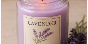 Lavender Lemongrass Highly Scented Candle