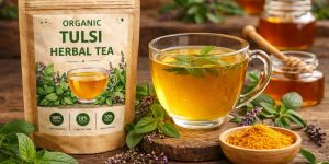 Organic Tulsi Flavoured Herbal Tea