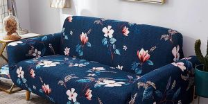 3 Seater Stretch Printed Sofa Cover