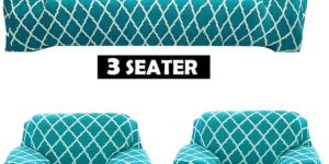 5 Seater Decorative Printed Sofa Cover