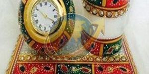 Handcrafted Marble Pen Stand