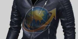Mens Black Pure Leather Jacket
