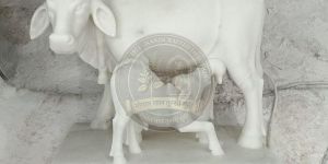 White Marble Gao Mata Statue