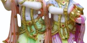 Yugal Sarkar Marble Statue