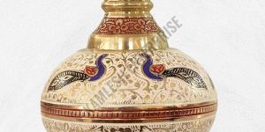 Handcrafted Brass Flower Vase