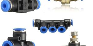 Plastic Adapters Pneumatic Push Type Fitting