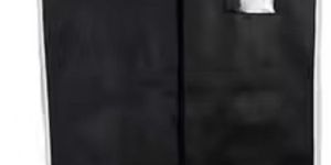 Black Non Woven Polyester Garment Bag