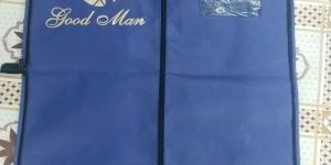 Blue Polyester Suit Garment Cover