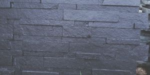 Black Slate Stone Wall Cladding Tiles