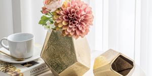Brass Flower Vases