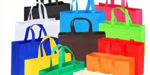 Multicolor Loop Handle Non Woven Bag