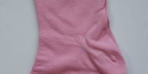 Light Pink Ankle Length Ladies Socks