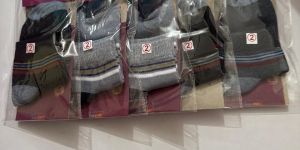 Unisex Plain Microfiber Ankle Socks