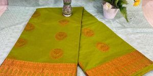 silk semi cotton saree
