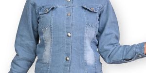 Ladies Light Blue Denim Jacket