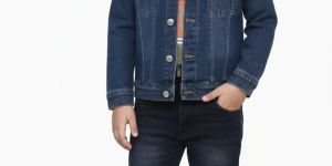 Premium Quality Boys Blue Denim Jacket