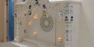 Decorative White Marble Temple